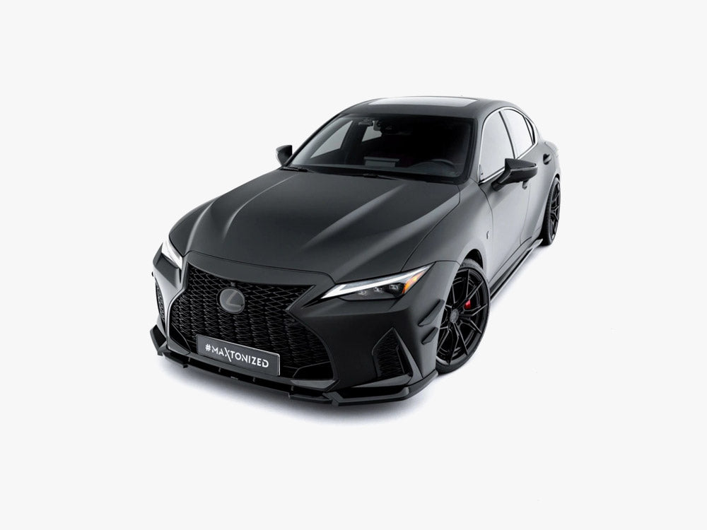 Front Splitter V.1 compatible with Lexus IS 500 Mk3 Facelift 2 (XE30)