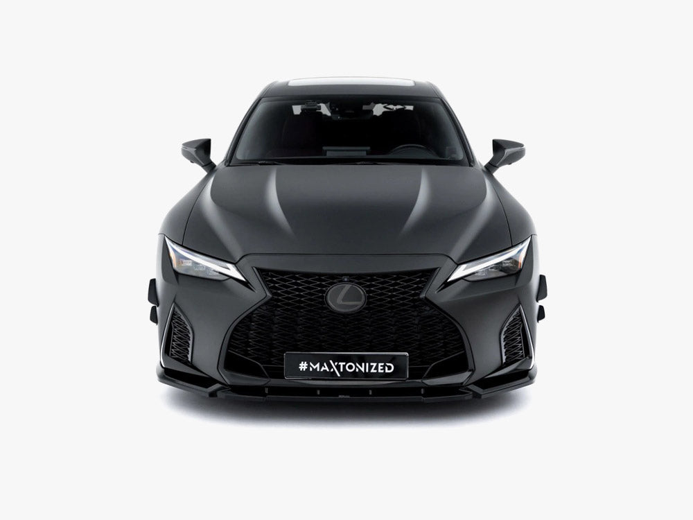 Front Splitter V.1 compatible with Lexus IS 500 Mk3 Facelift 2 (XE30)