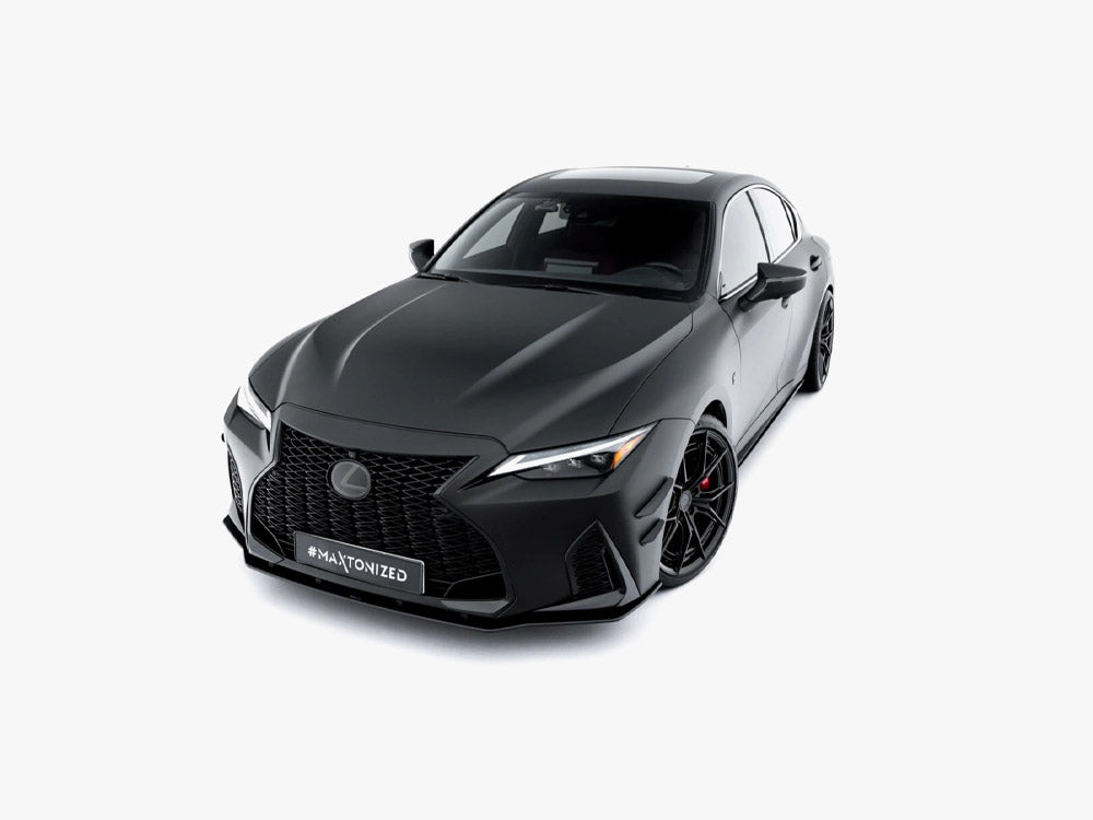 Street PRO Front Splitter compatible with Lexus IS 500 Mk3 Facelift 2 (XE30)
