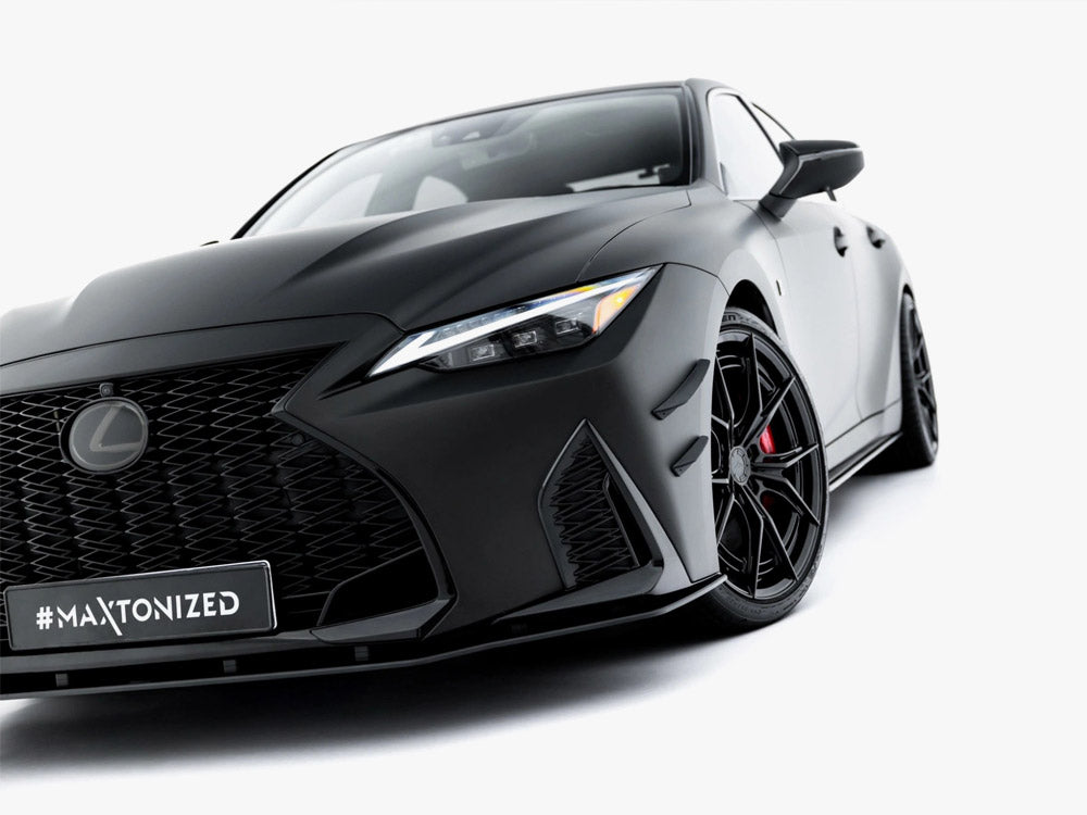 Street PRO Front Splitter compatible with Lexus IS 500 Mk3 Facelift 2 (XE30)