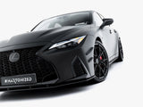 Street PRO Front Splitter compatible with Lexus IS 500 Mk3 Facelift 2 (XE30)