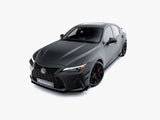 Street PRO Front Splitter + Flaps compatible with Lexus IS 500 Mk3 Facelift 2 (XE30)