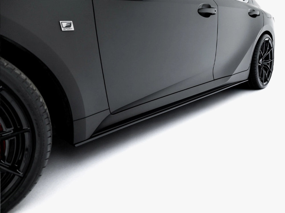 Street PRO Side Skirt Diffusers compatible with Lexus IS 500 Mk3 Facelift 2 (XE30)