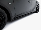 Street PRO Side Skirt Diffusers compatible with Lexus IS 500 Mk3 Facelift 2 (XE30)