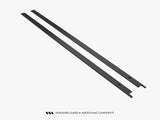 Street PRO Side Skirt Diffusers compatible with Lexus IS 500 Mk3 Facelift 2 (XE30)