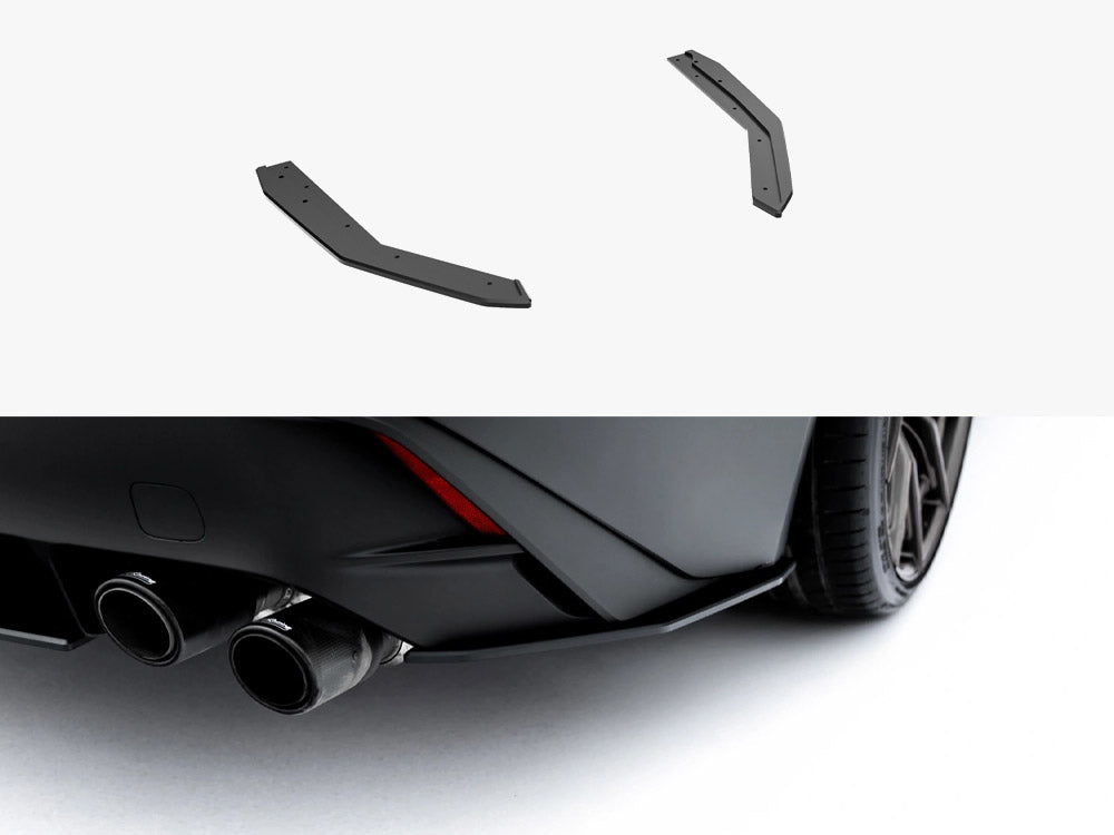 Street PRO Rear Side Splitters compatible with Lexus IS 500 Mk3 Facelift 2 (XE30)