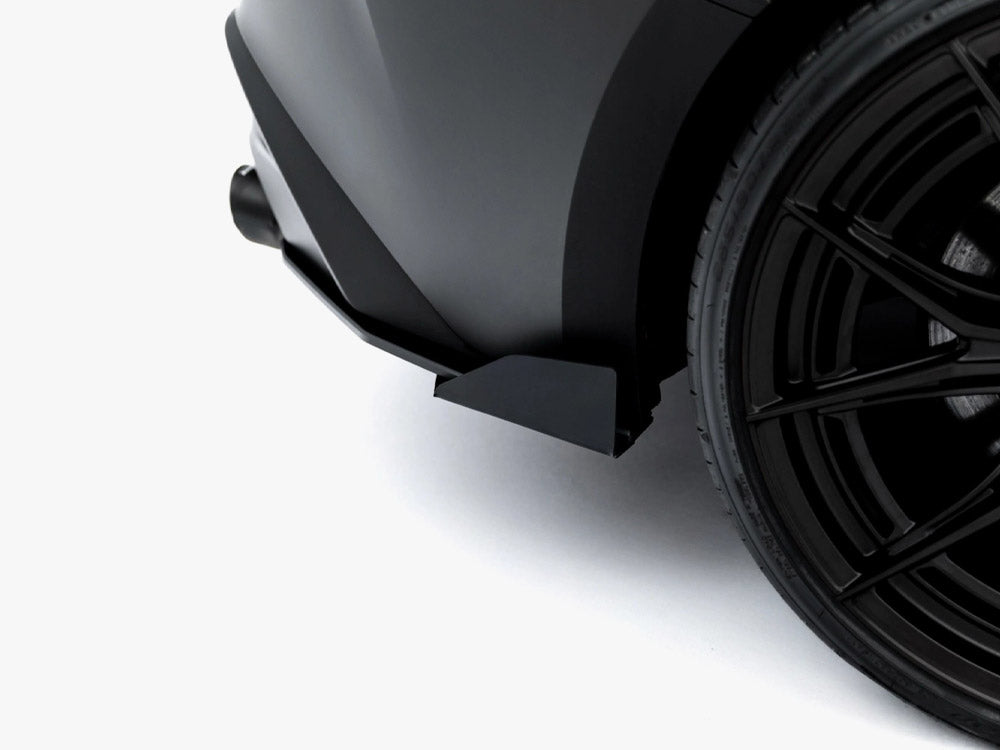 Street PRO Rear Side Splitters + Flaps compatible with Lexus IS 500 Mk3 Facelift 2 (XE30)