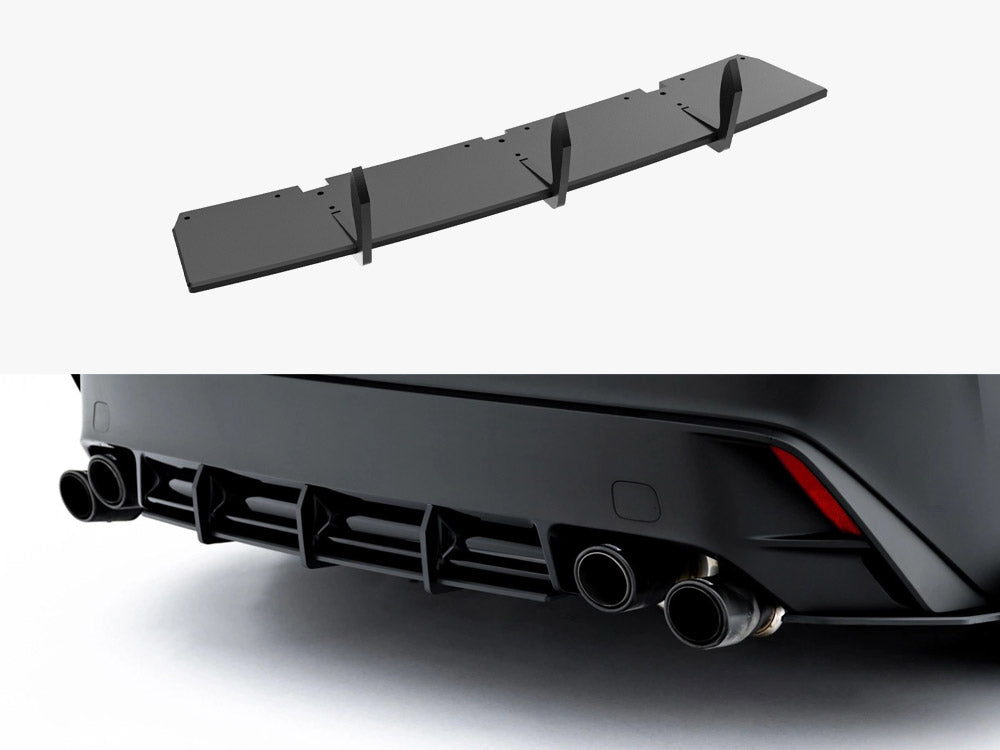 Street PRO Rear Diffuser compatible with Lexus IS 500 Mk3 Facelift 2 (XE30)