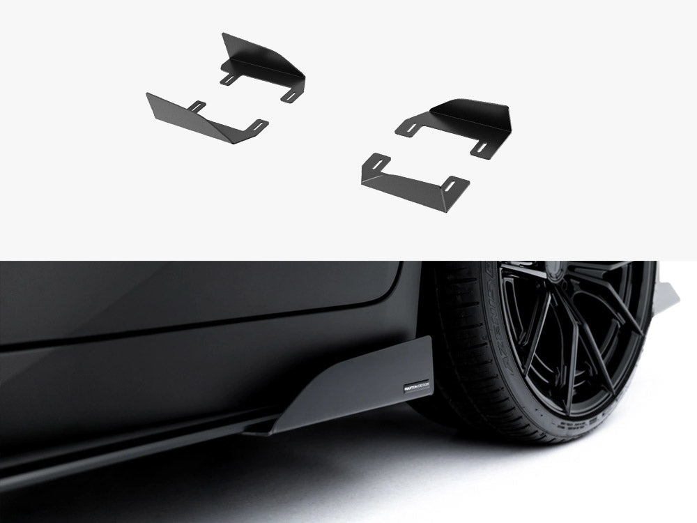 Side Flaps compatible with Lexus IS 500 Mk3 Facelift 2 (XE30)