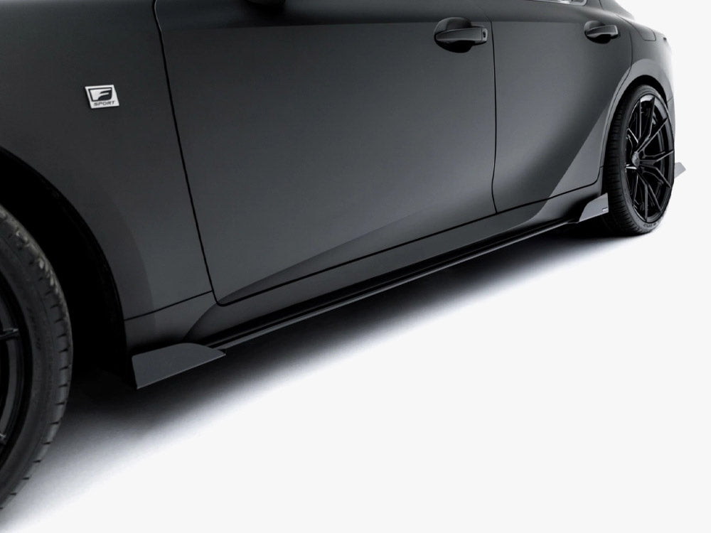 Side Flaps compatible with Lexus IS 500 Mk3 Facelift 2 (XE30)