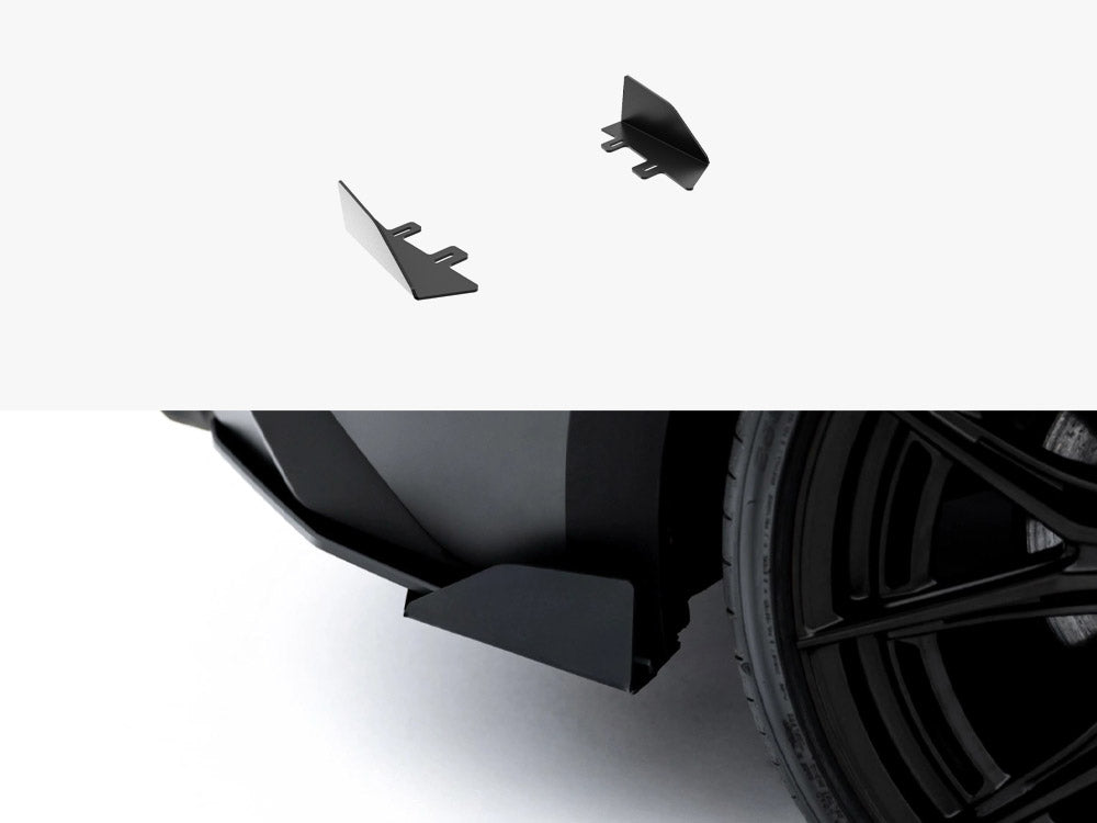 Rear Side Flaps compatible with Lexus IS 500 Mk3 Facelift 2 (XE30)