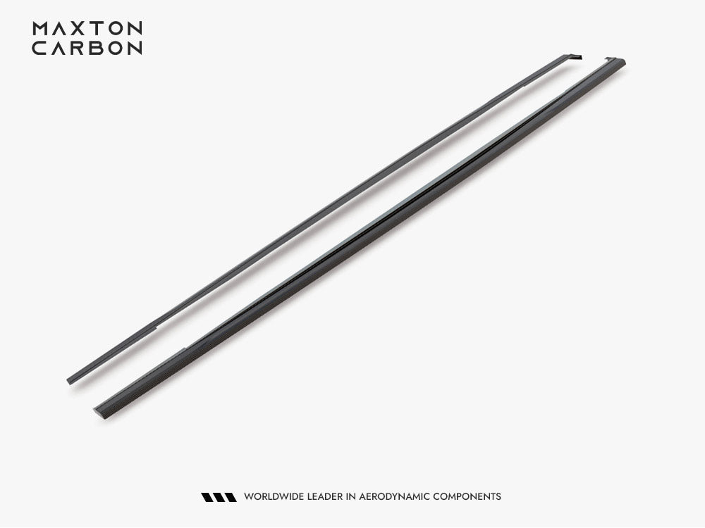 Prepreg Carbon Fiber Side Skirts compatible with Audi RS 6 C8 / C8 Facelift
