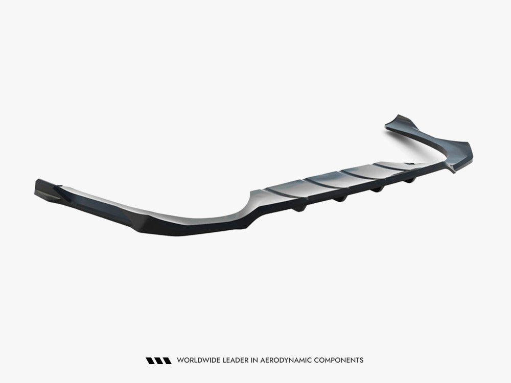 Rear Splitter (Vertical Bars) compatible with Mercedes-AMG E53 Sedan / Estate W214