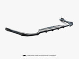 Rear Splitter (Vertical Bars) compatible with Mercedes-AMG E53 Sedan / Estate W214