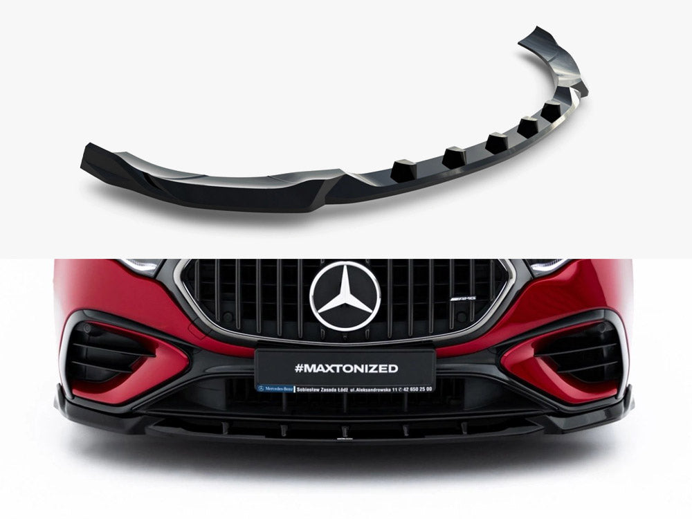 Front Splitter compatible with Mercedes-AMG E53 Sedan / Estate W214
