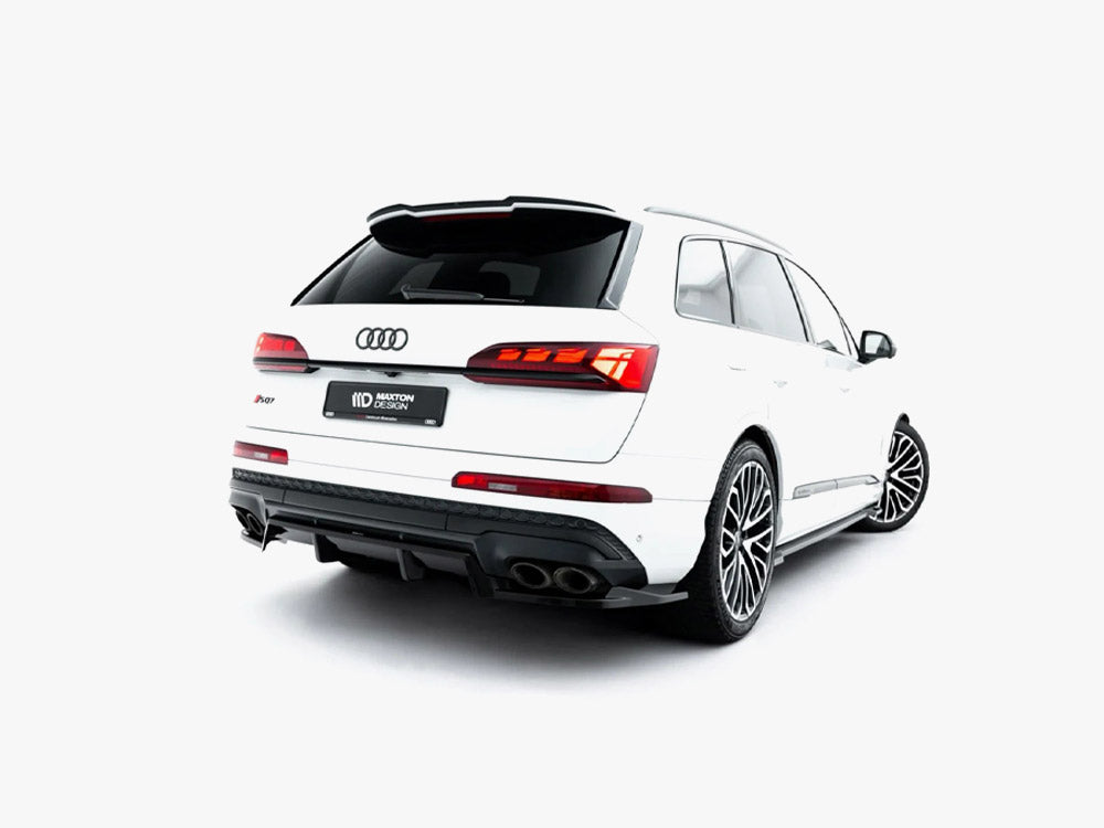 Rear Splitter (Vertical Bars) compatible with Audi SQ7 Mk2 Facelift 2