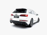 Rear Splitter (Vertical Bars) compatible with Audi SQ7 Mk2 Facelift 2