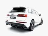 Rear Splitter (Vertical Bars) compatible with Audi SQ7 Mk2 Facelift 2