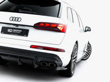 Rear Splitter (Vertical Bars) compatible with Audi SQ7 Mk2 Facelift 2