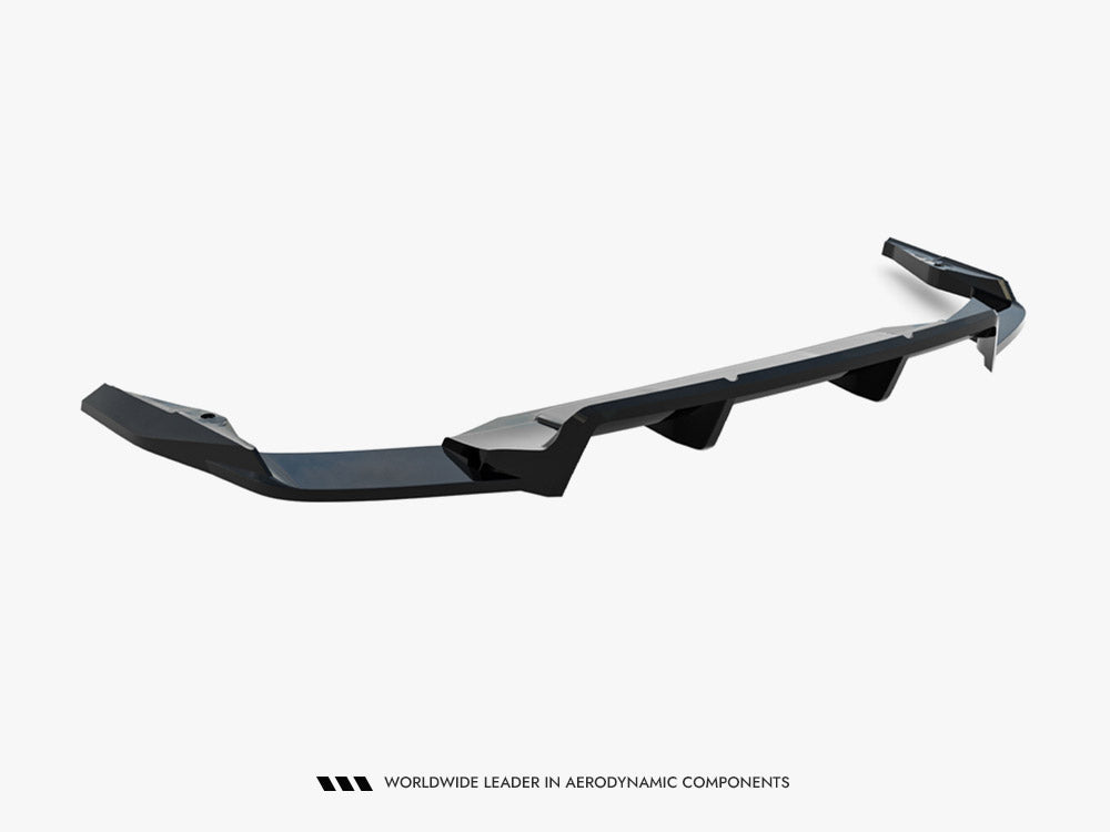 Rear Splitter (Vertical Bars) compatible with Audi SQ7 Mk2 Facelift 2