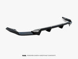 Rear Splitter (Vertical Bars) compatible with Audi SQ7 Mk2 Facelift 2