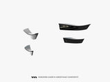 Front Bumper Wings (Canards) compatible with Volkswagen Golf R Hatchback / Variant Mk8 Facelift