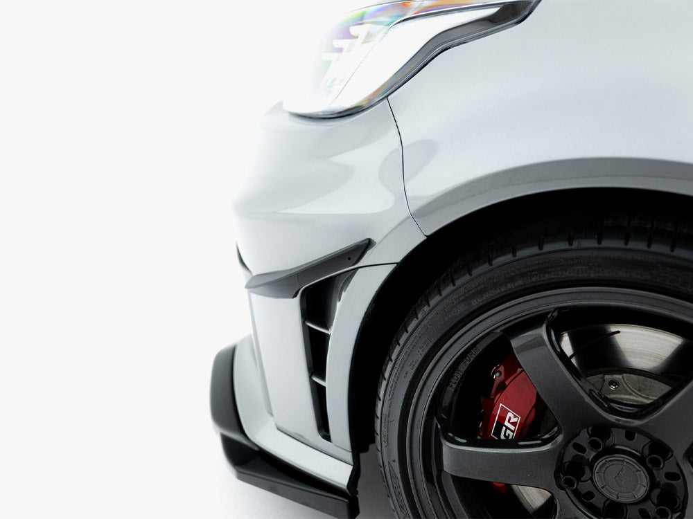 Front Bumper Wings (Canards) compatible with Toyota GR Yaris Mk4 Facelift