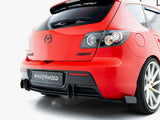 Street PRO Rear Diffuser compatible with Mazda3 MPS Mk1 EU Version