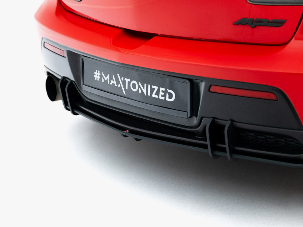 Street PRO Rear Diffuser compatible with Mazda3 MPS Mk1 EU Version