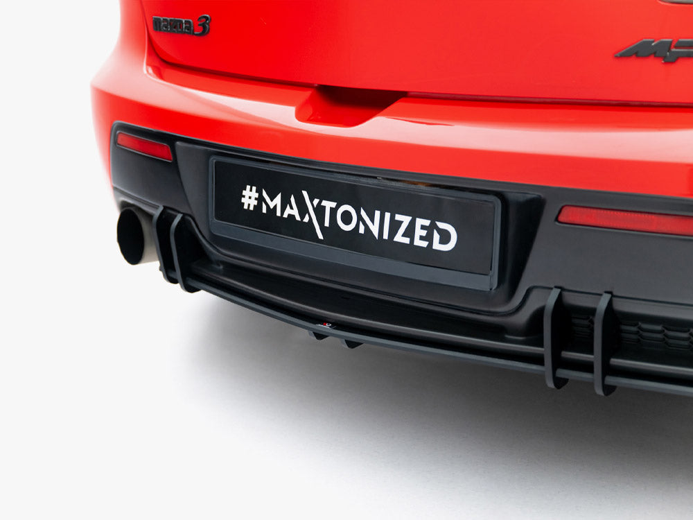 Street PRO Rear Diffuser compatible with Mazda3 MPS Mk1 EU Version