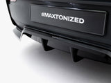 Rear Splitter (Vertical Bars) compatible with Tesla Model Y Premium Mk1 Facelift