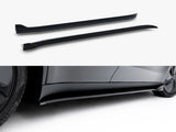 Side Skirt Diffusers compatible with Tesla Model Y Premium Mk1 Facelift
