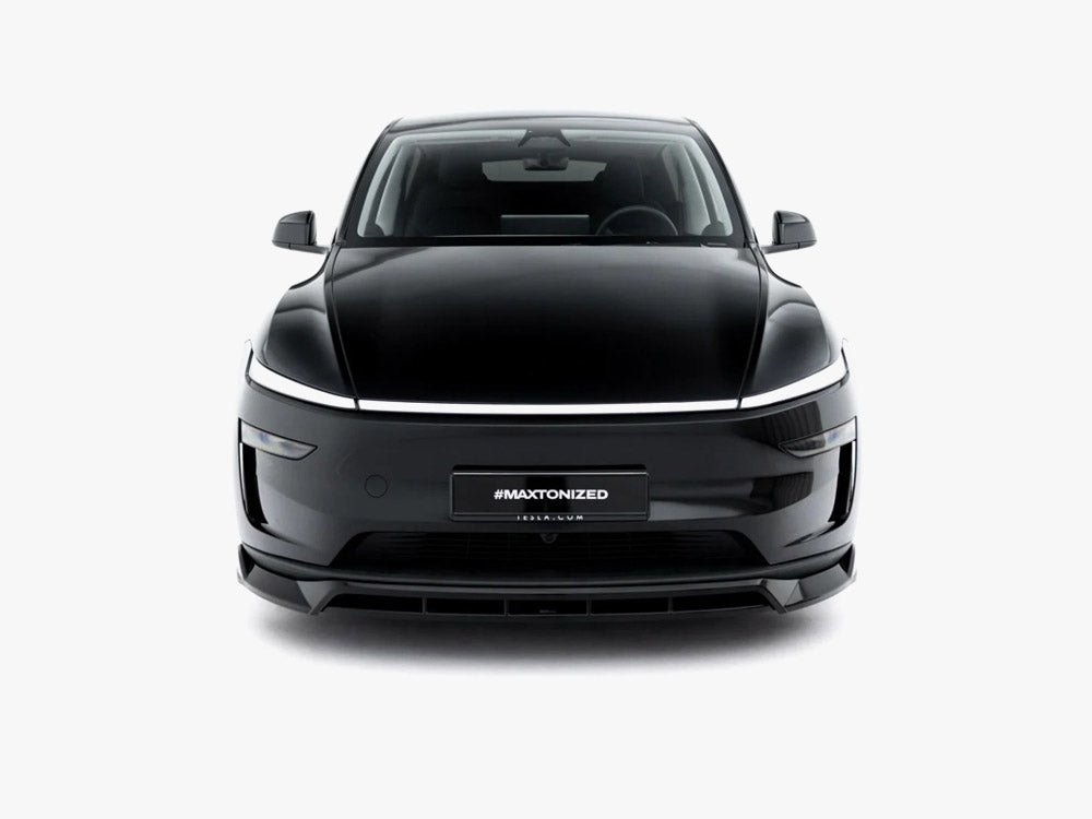 Front Splitter compatible with Tesla Model Y Premium Mk1 Facelift