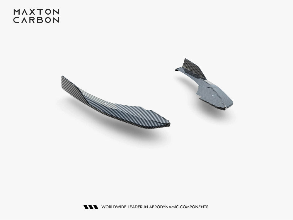 Carbon Fiber Rear Side Splitters compatible with Audi RS 3 Sportback 8Y Facelift