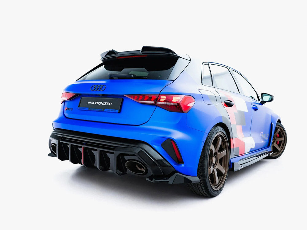 Rear Side Splitters V.3 compatible with Audi RS 3 Sportback 8Y Facelift