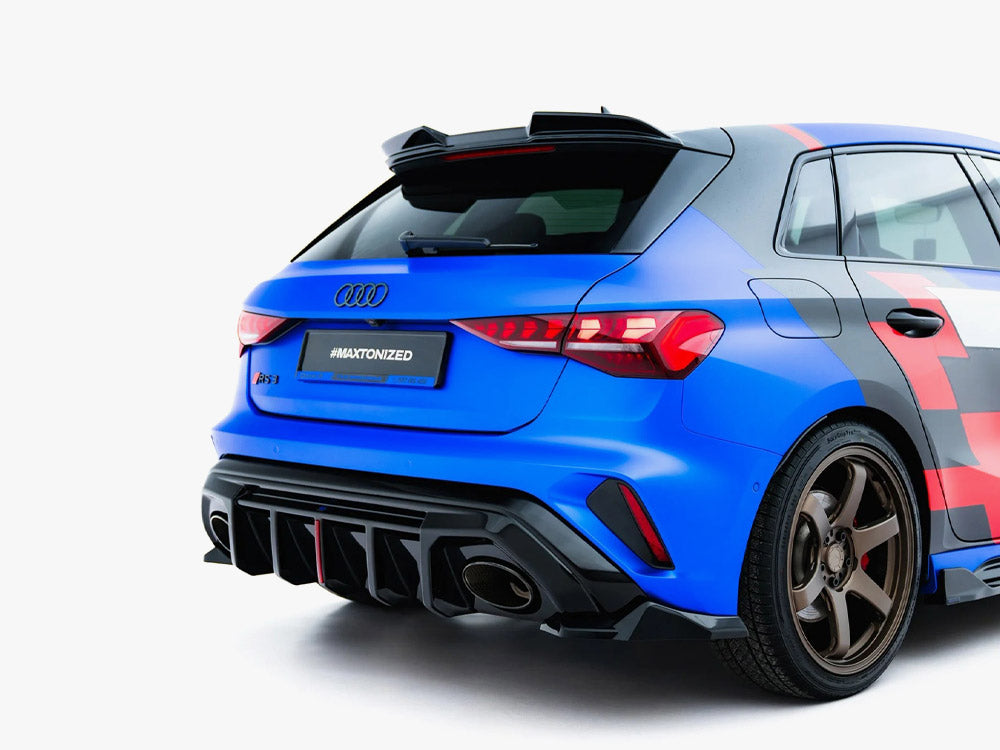Rear Side Splitters V.3 compatible with Audi RS 3 Sportback 8Y Facelift