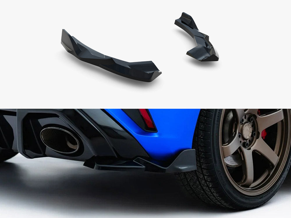 Rear Side Splitters V.2 compatible with Audi RS 3 Sportback 8Y Facelift