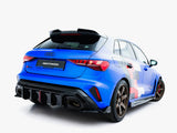 Rear Side Splitters V.2 compatible with Audi RS 3 Sportback 8Y Facelift
