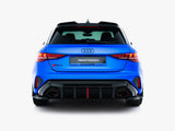 Rear Side Splitters V.2 compatible with Audi RS 3 Sportback 8Y Facelift