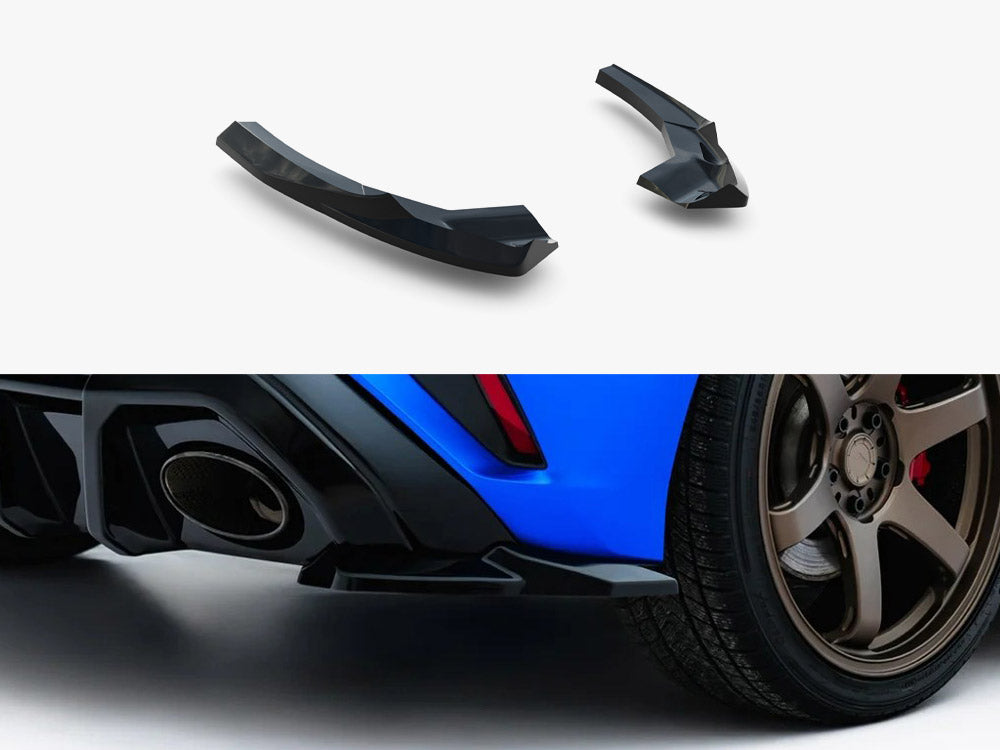 Rear Side Splitters V.1 compatible with Audi RS 3 Sportback 8Y Facelift