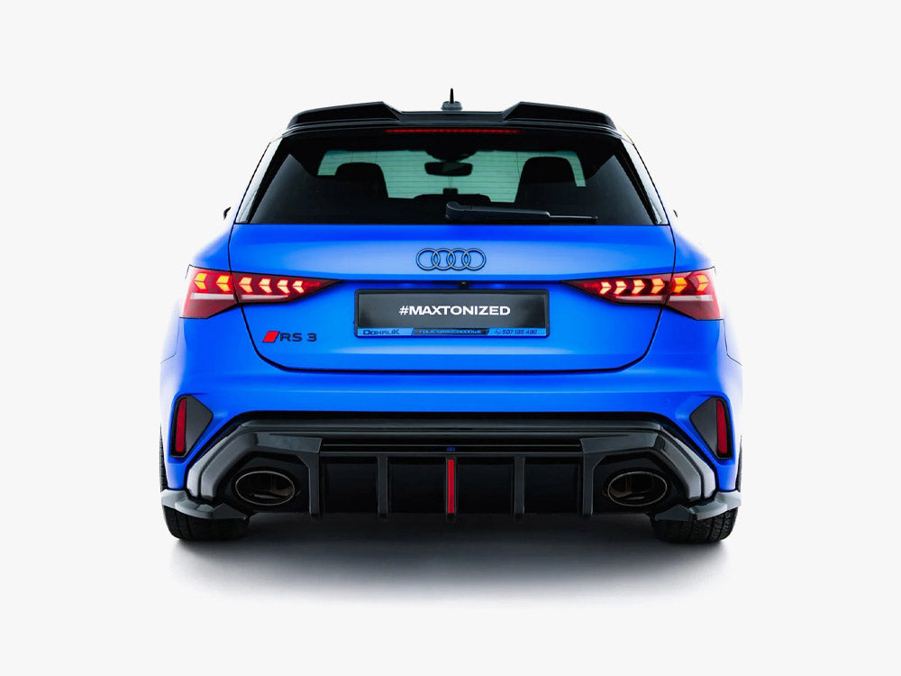 Rear Side Splitters V.1 compatible with Audi RS 3 Sportback 8Y Facelift