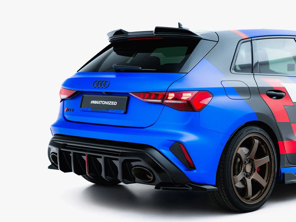 Rear Side Splitters V.1 compatible with Audi RS 3 Sportback 8Y Facelift