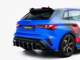 Rear Side Splitters V.1 compatible with Audi RS 3 Sportback 8Y Facelift