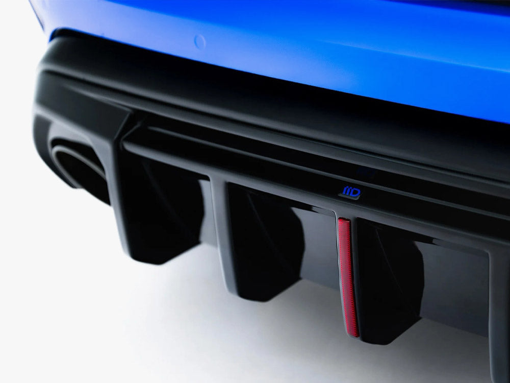 Rear Valance compatible with Audi RS 3 8Y Sportback 8Y Facelift (Version with original reflector)