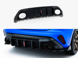 Rear Valance compatible with Audi RS 3 8Y Sportback 8Y Facelift (Version with LED Light)