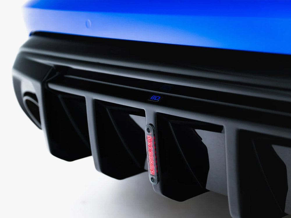 Rear Valance compatible with Audi RS 3 8Y Sportback 8Y Facelift (Version with LED Light)