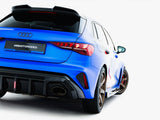 Rear Valance compatible with Audi RS 3 8Y Sportback 8Y Facelift (Version with LED Light)