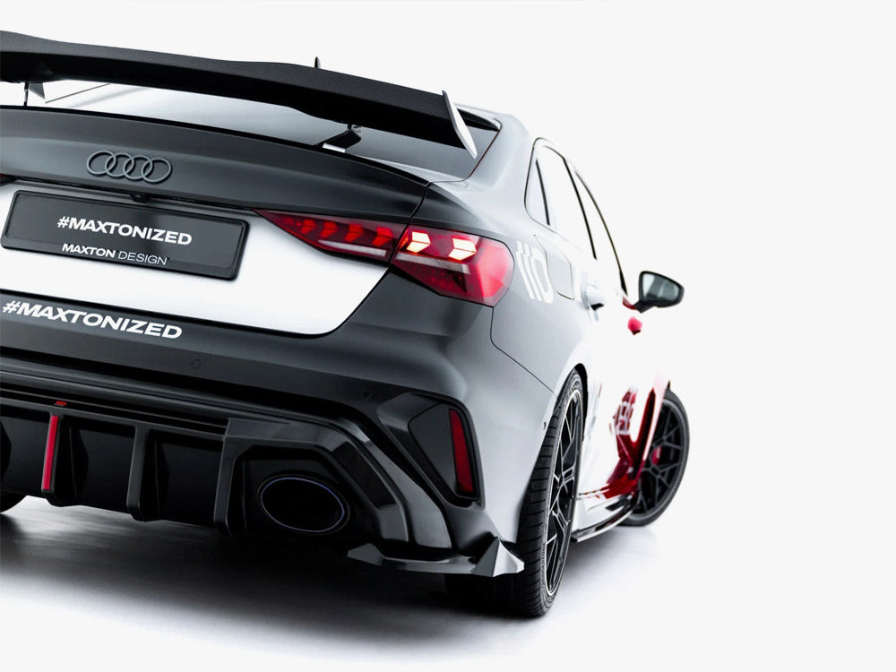Rear Side Splitters V.3 compatible with Audi RS 3 Sedan 8Y Facelift
