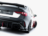 Rear Side Splitters V.3 compatible with Audi RS 3 Sedan 8Y Facelift