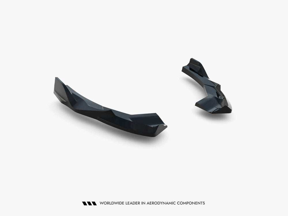 Rear Side Splitters V.2 compatible with Audi RS 3 Sedan 8Y Facelift
